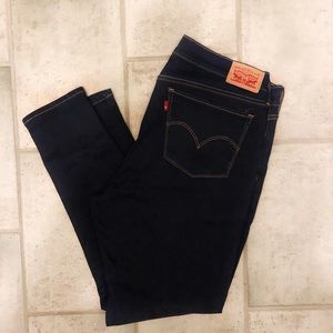 Levi’s 710 Super Skinny Dark Wash Jeans